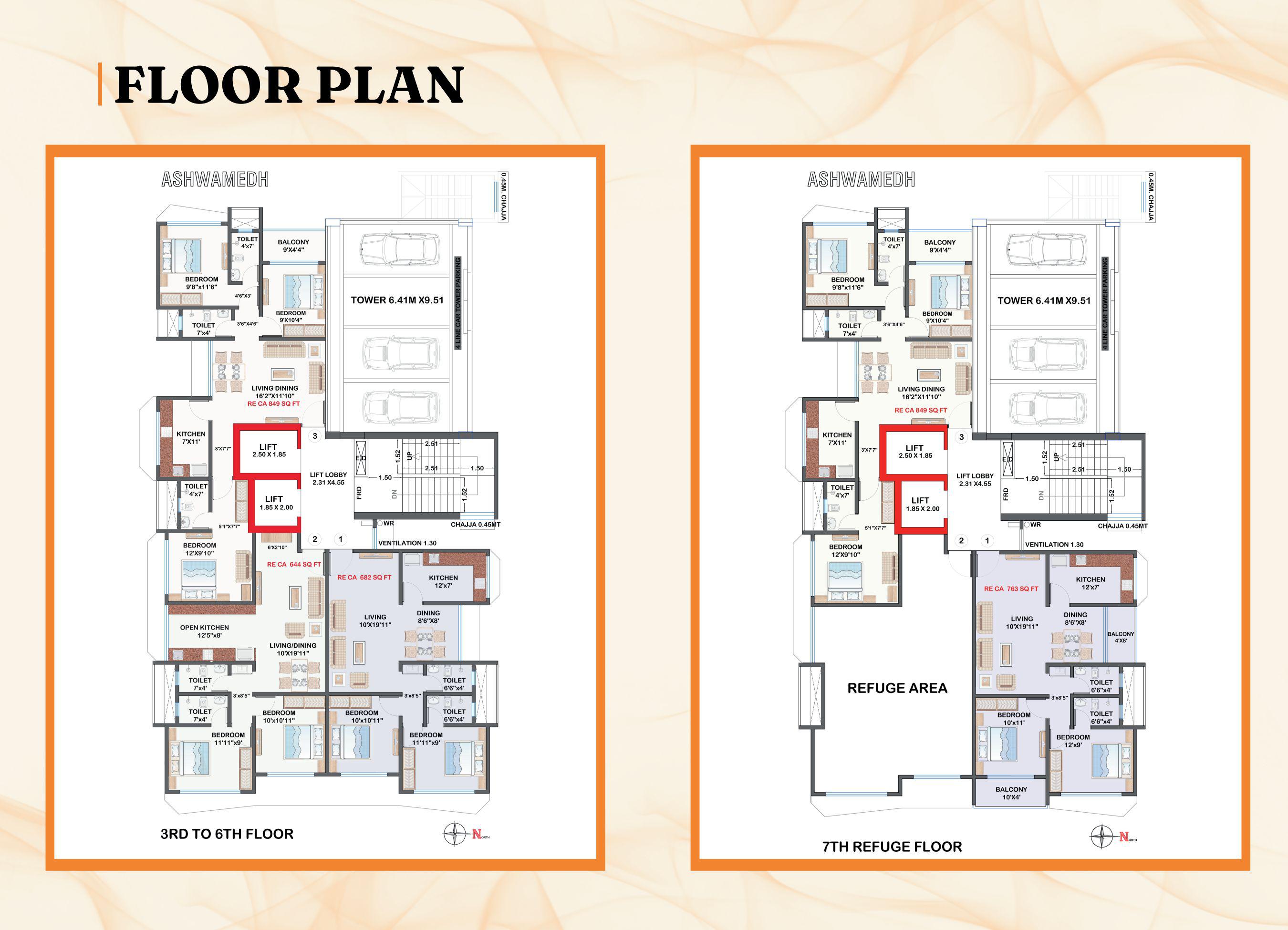 1 BHK Residences