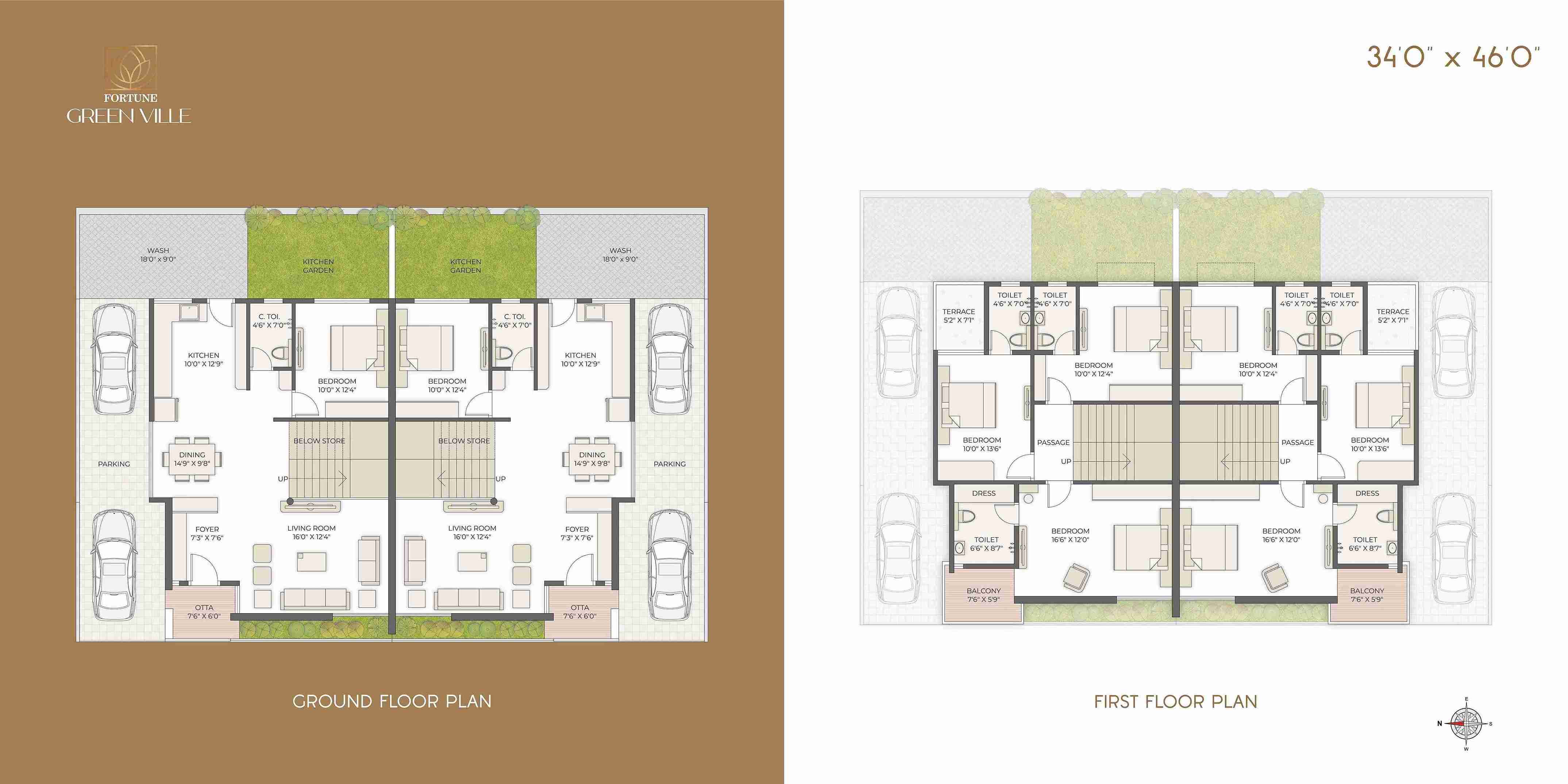 4 BHK Duplex Villa