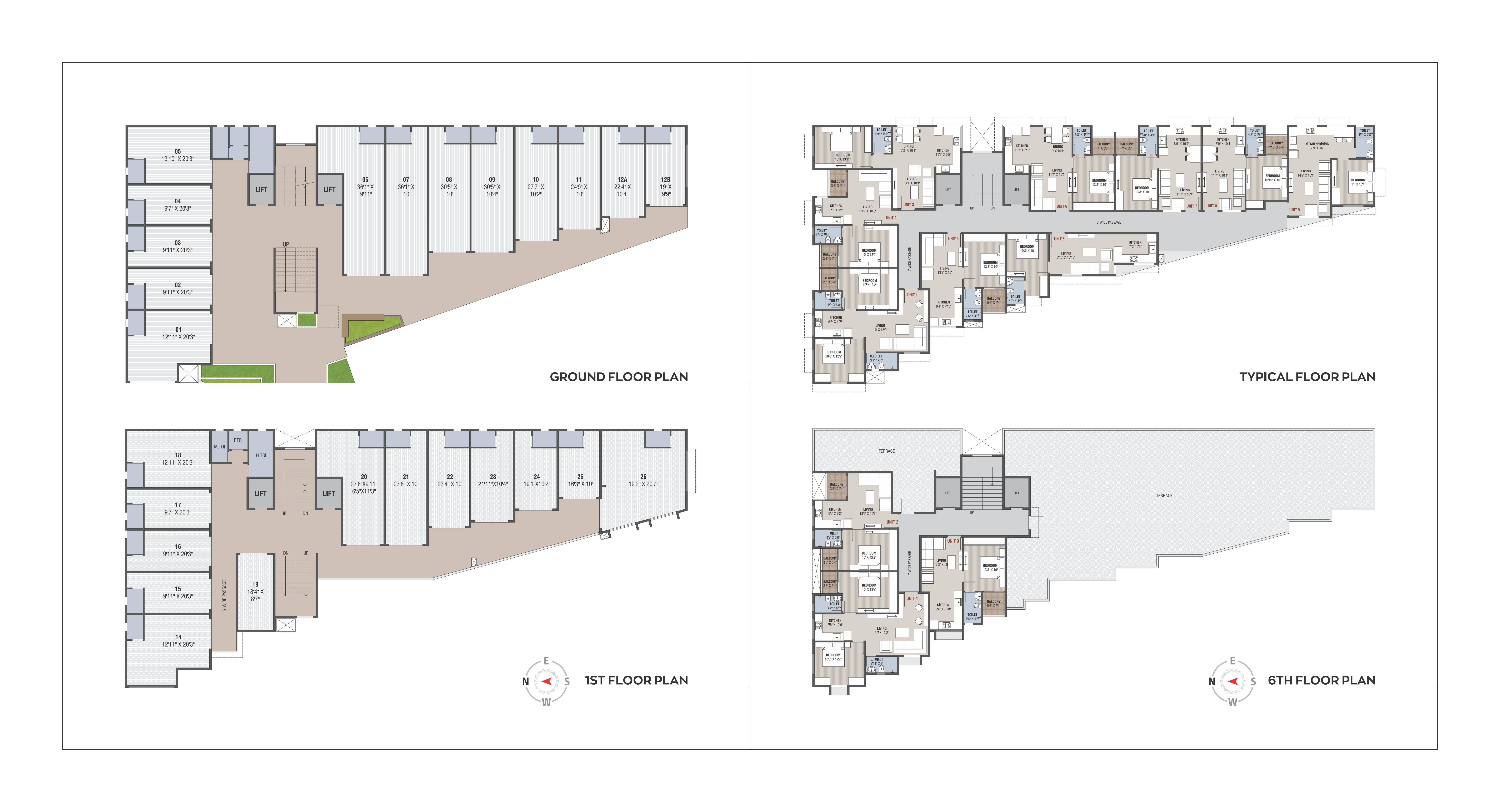 Apartment Floor Plans