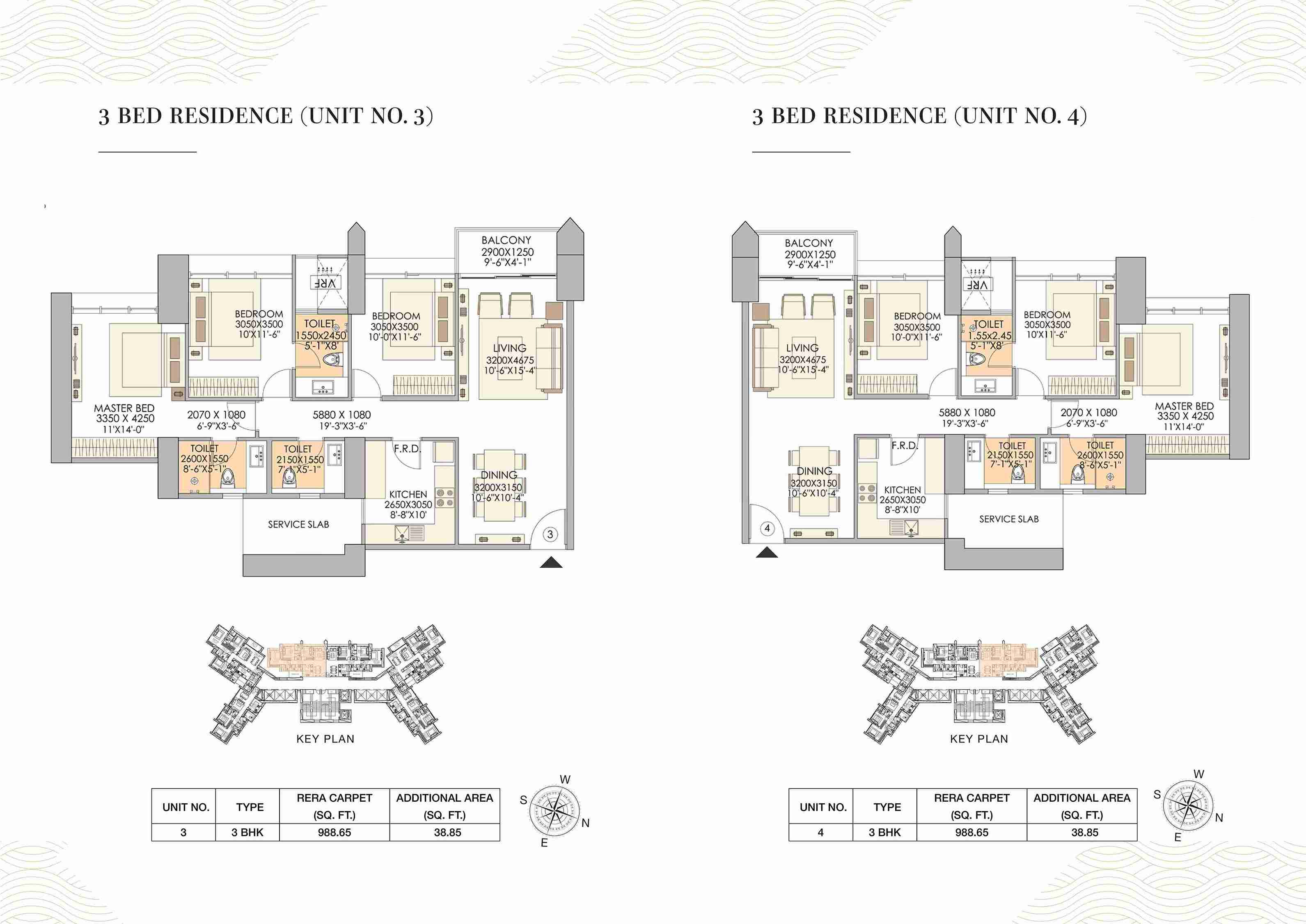 3 BHK Residence