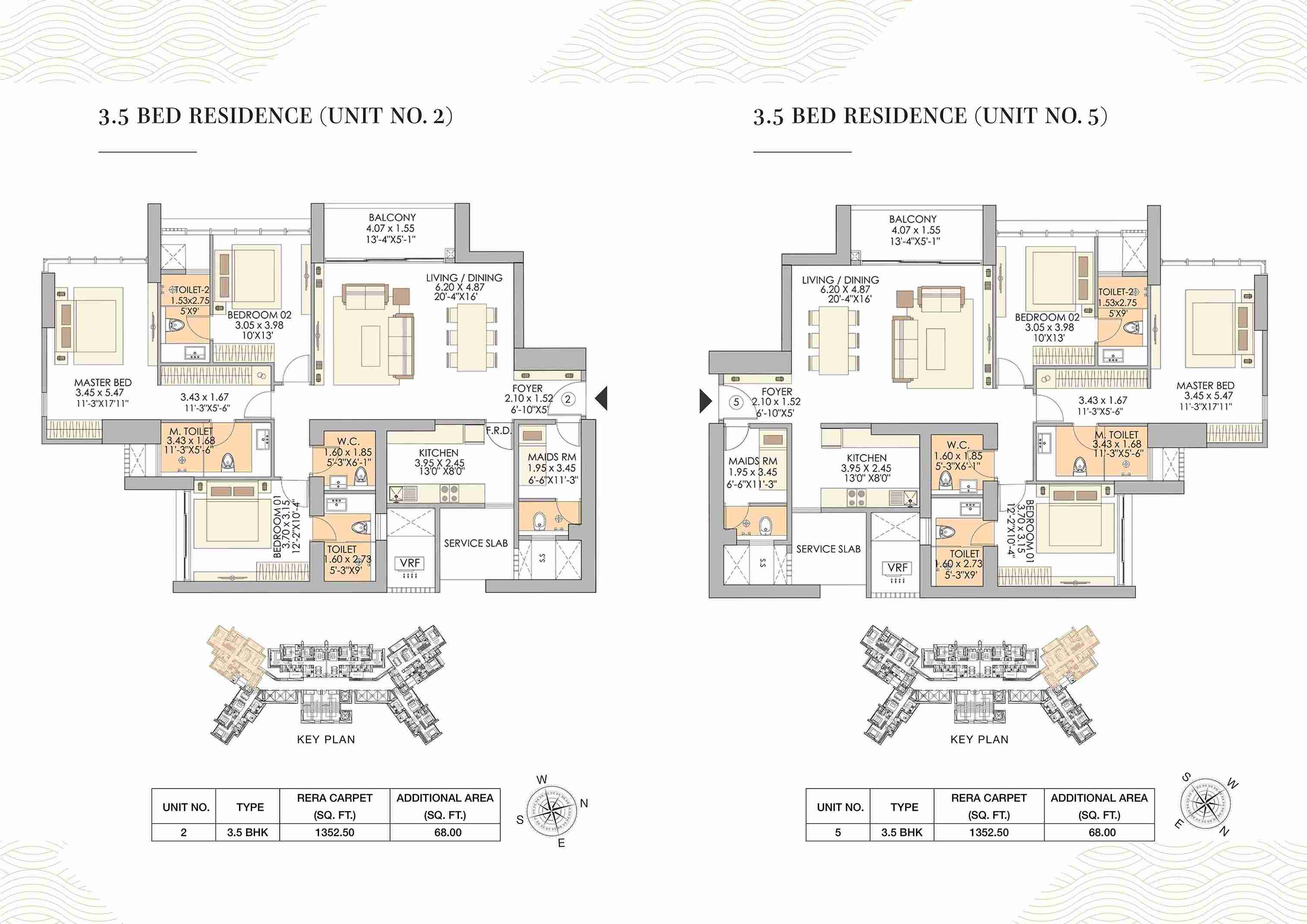 3.5 BHK Residence
