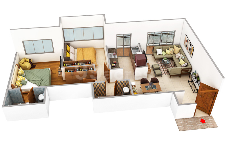 2 BHK Apartment